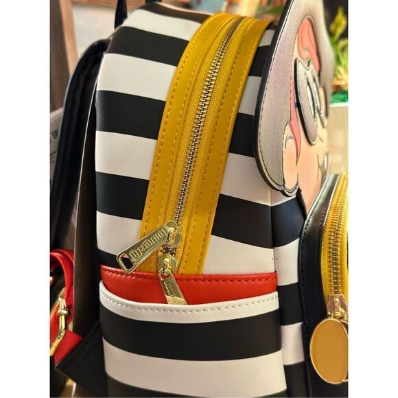Loungefly McDonalds's Hamburglar Cosplay Mini Backpack and Wallet NWT - Picture 6 of 12